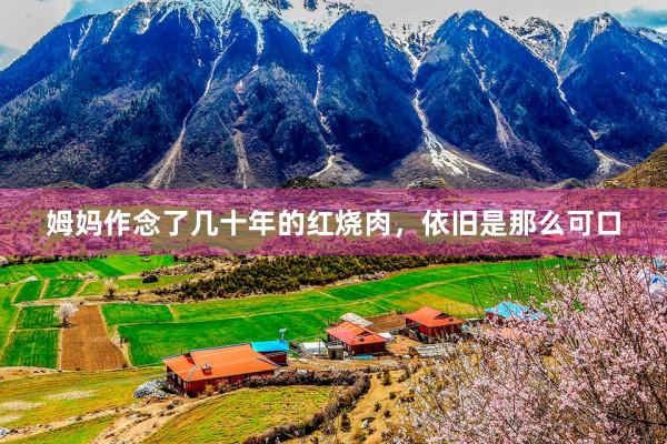 姆妈作念了几十年的红烧肉，依旧是那么可口