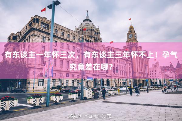 有东谈主一年怀三次，有东谈主三年怀不上！孕气究竟差在哪？